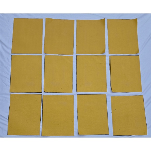 Nomex Made with Kevlar Smoke Fireproof Smoke Curtain Remnants 8" x 10" 340 GSM - Picture 1 of 11